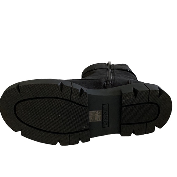 DKNY Combat Ankle Boots Size 7 M - Picture 10 of 16